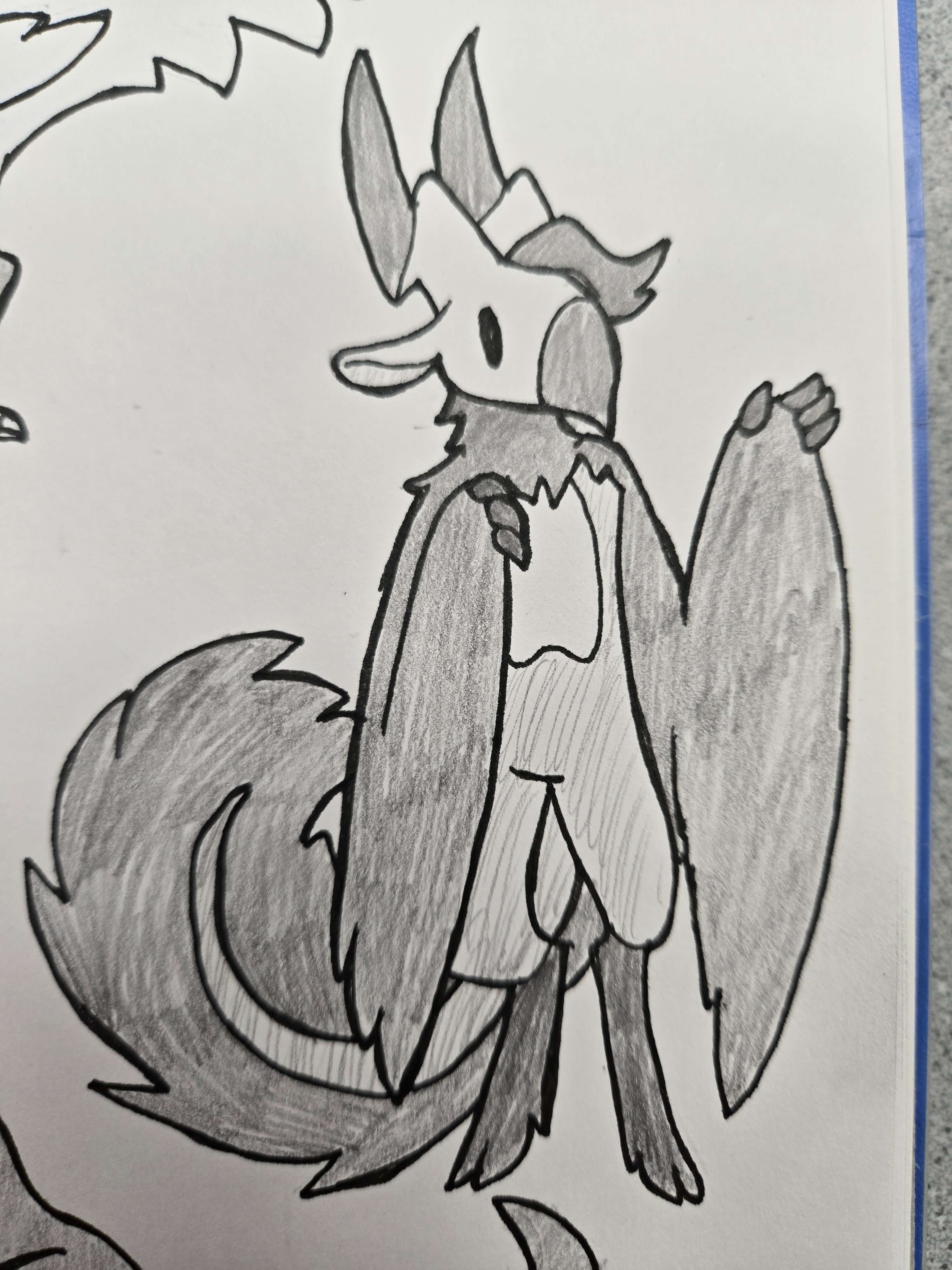 Sketchbook fullbody of Ante