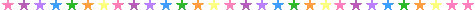 Rainbow star block