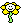 Flowey watching for a few moments, and then hiding non looping gif